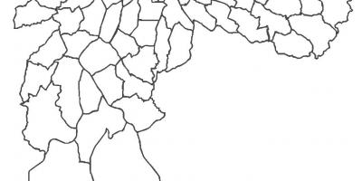 Karta över stadsdelen Belém