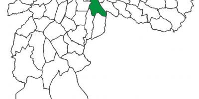 Karta över distriktet Ipiranga