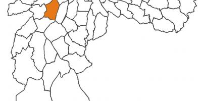 Karta över distriktet Morumbi