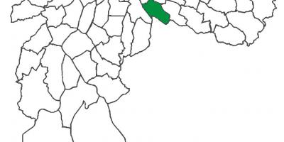Karta Vila Prudente distriktet