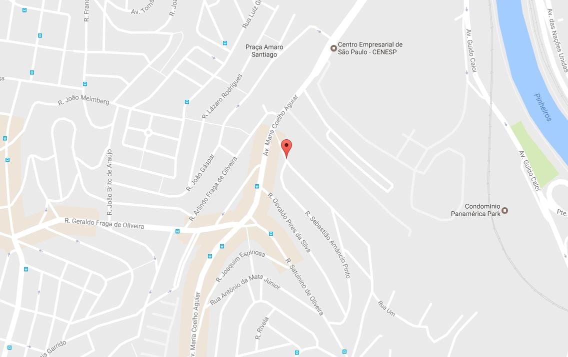 Karta över Jardim São Luís São Paulo