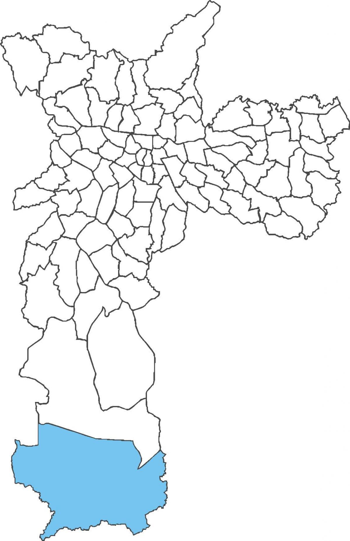 Karta över distriktet Marsilac