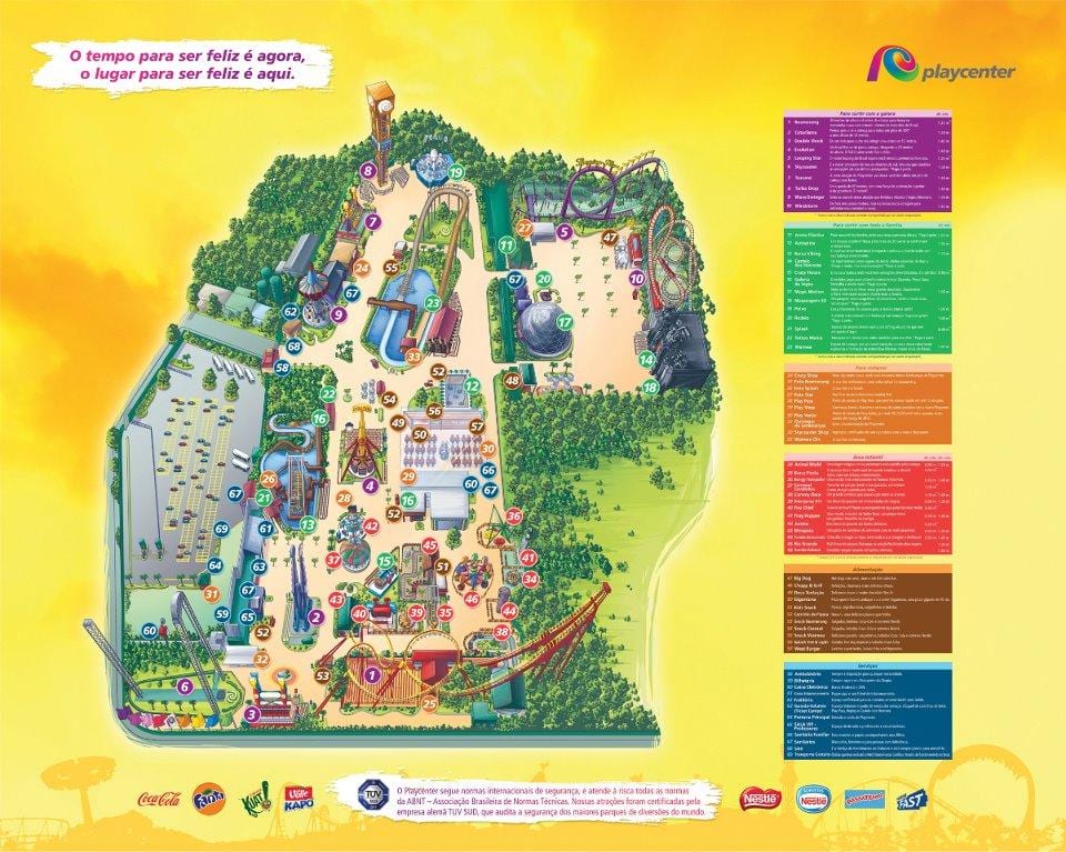 Karta över PlayCenter São Paulo