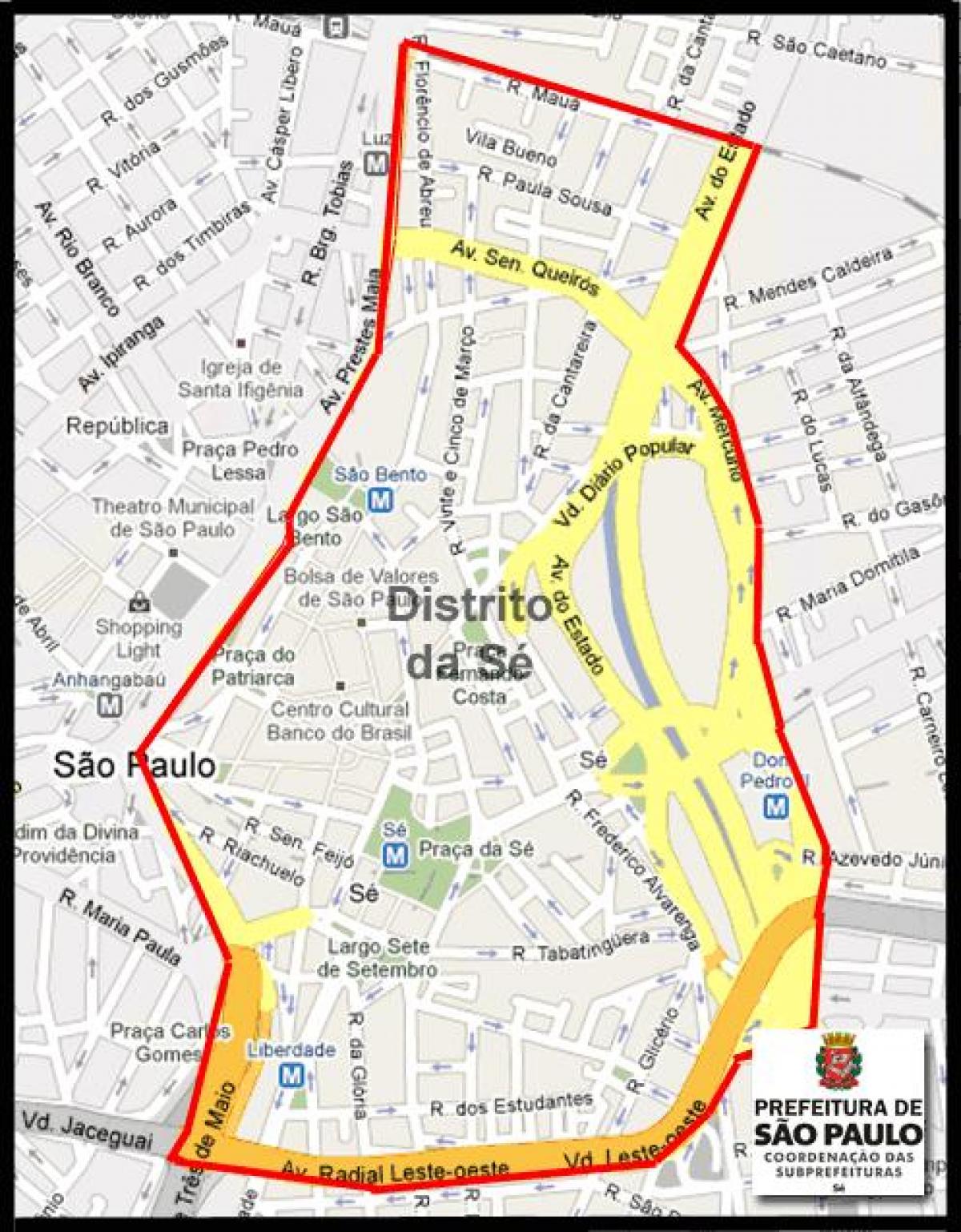 Karta i Se São Paulo
