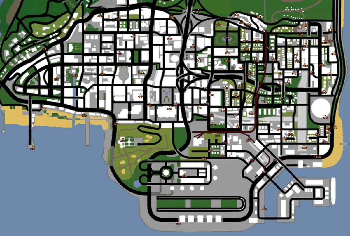 Karta över São Paulo pichação