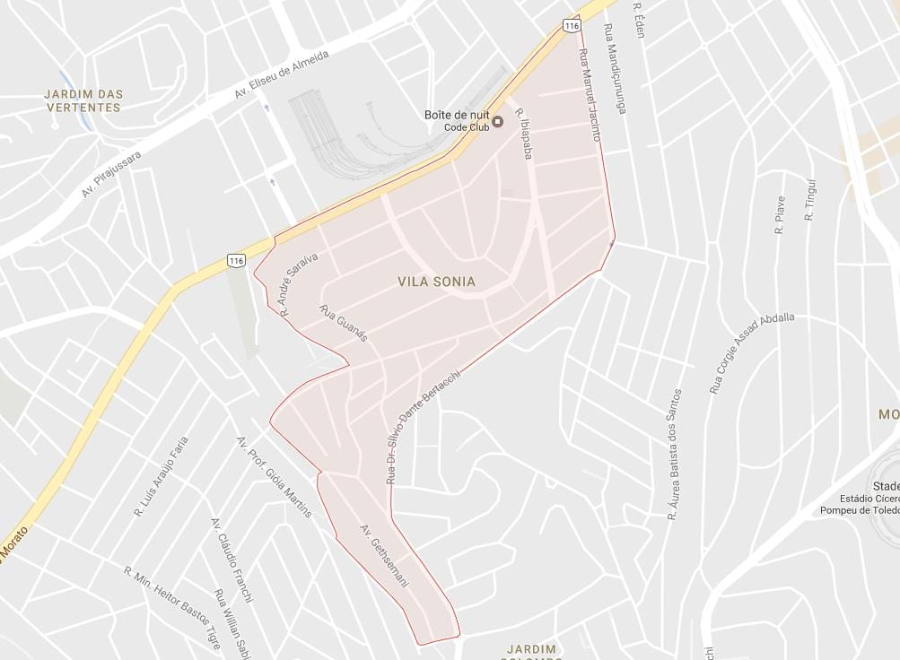 Karta Vila Sônia São Paulo