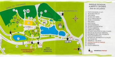 Karta över Alberto Löfgren park