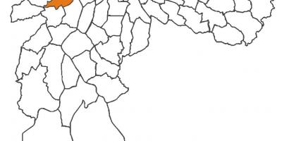 Karta över distriktet Butantã
