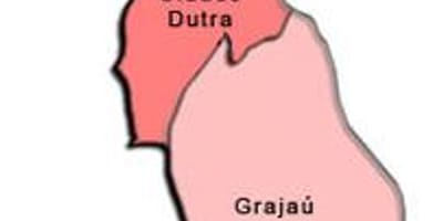 Karta över Capela göra Socorro sub-prefekturen