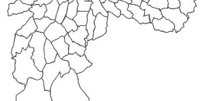 Karta över distriktet Guaianases