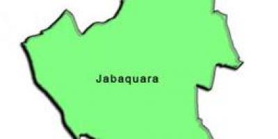 Karta över Jabaquara sub-prefekturen