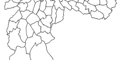Karta över Jardim Paulista distriktet