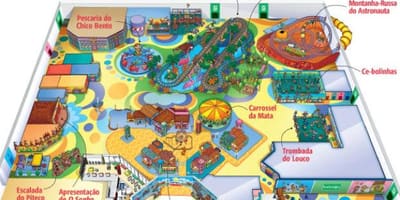 Karta över Monica São Paulo park