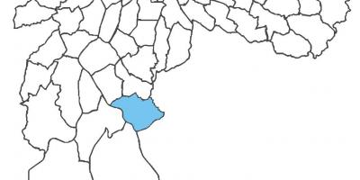 Karta över distriktet Pedreira