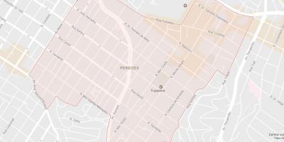 Karta över Perdizes São Paulo