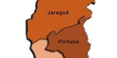 Karta över Pirituba-Jaraguá sub-prefekturen