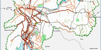 Karta över São Paulo cykelled