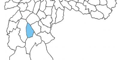 Karta över distriktet Socorro