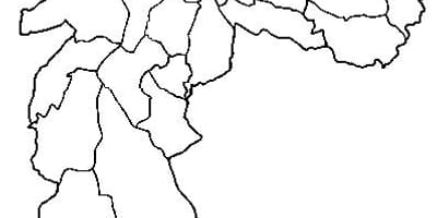 Karta Vila Maria sub-prefekturen São Paulo