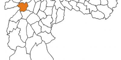 Karta Vila Sônia distriktet