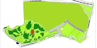 Karta över Villa lobos Park