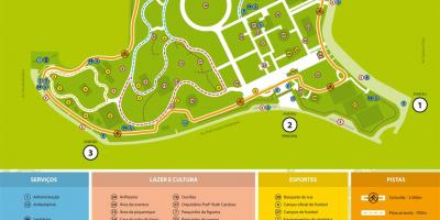 Karta över Villa lobos Park